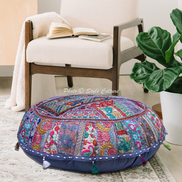 Large boho 2024 floor cushions