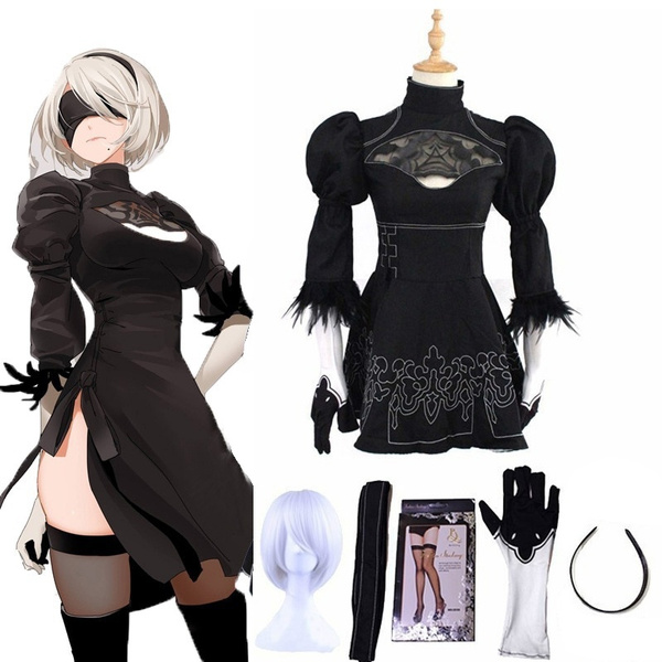 Black Cosplay Costume, Sexy Anime Costume, Halloween Costume