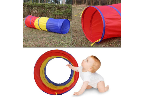 Kinder Spielen Tunnelspiel Toddle Baby Crawl Tube Toy Kindertunnel Tunnel Tuch 