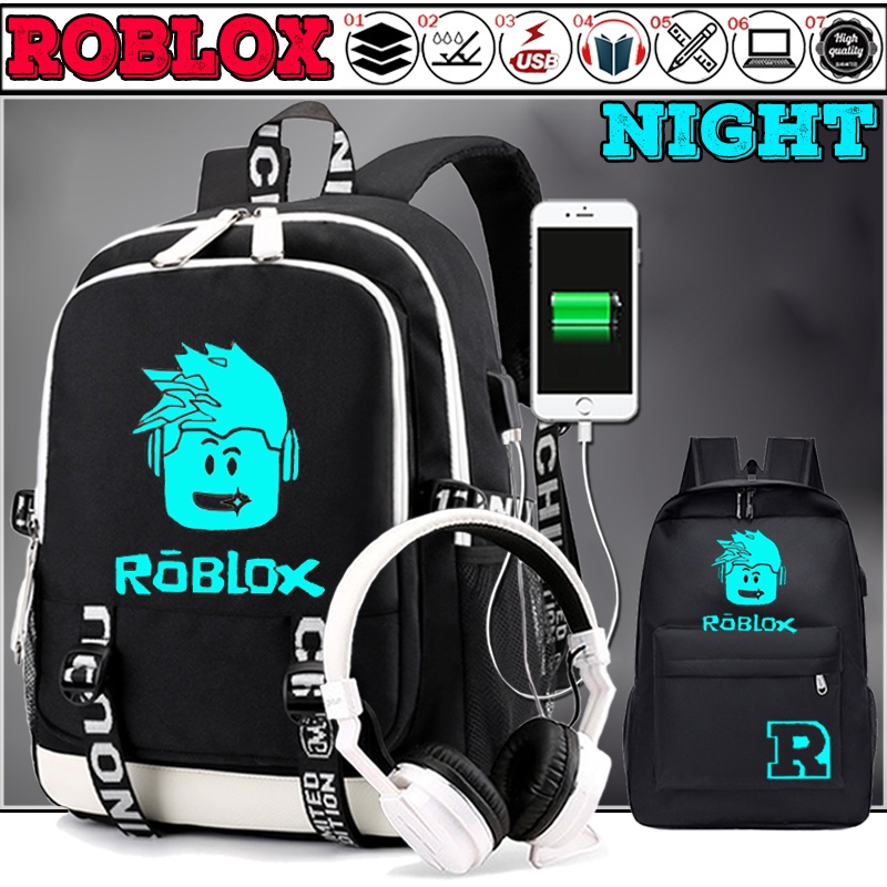 Fashion Roblox Backpacks Luminous Animation School Bags For Boy Girl Teenager Usb Charge Men Back Pack Anti Theft Laptop Backpack Male Wish - roblox backpack bag youtube fidget spinn backpack luggage bags electric blue png pngegg