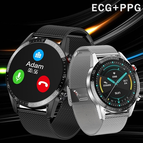 ECG PPG Men Sports Smart Watch Fitness Tracker with Heart Rate