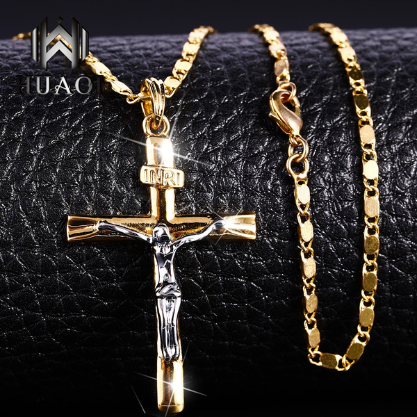 Fashion Cross Necklace Men/Women 