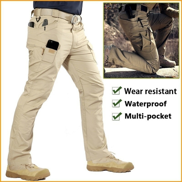multi pocket cargo trousers
