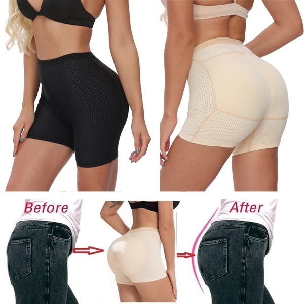 Women Body Shaper Butt Lifter Pants Big Butt Booty Padded Enhancer