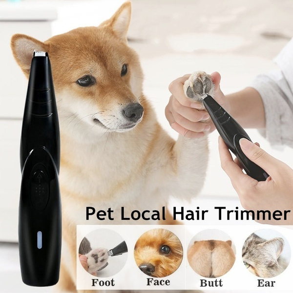 Pet Local Hair Trimmer USB Rechargeable 