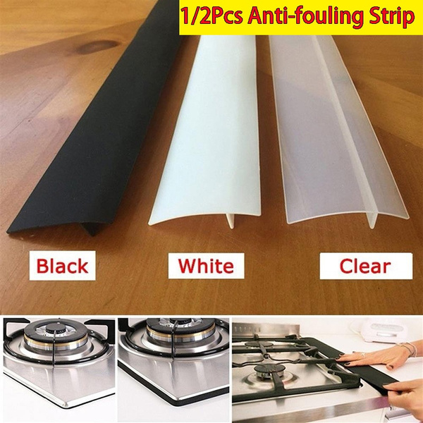 T-Shape Silicone Kitchen Stove Counter Cover Oven Guard Spill Seal Slit Filler 