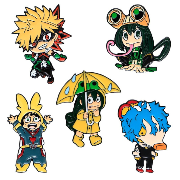 Anime Enamel Pins- Animey