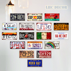 Decor, licenseplate, metalsignplate, Home Decor