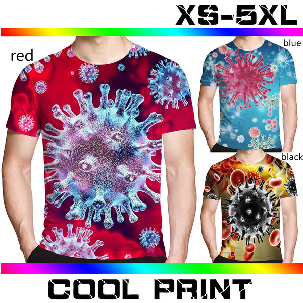 B Unisex Tops 3D Pattern Printed Short Sleeve T-Shirts