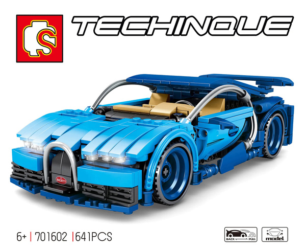 641Pcs Technique Racing Car Toys Bricks Building Blocks Sets Children Diy Gift 