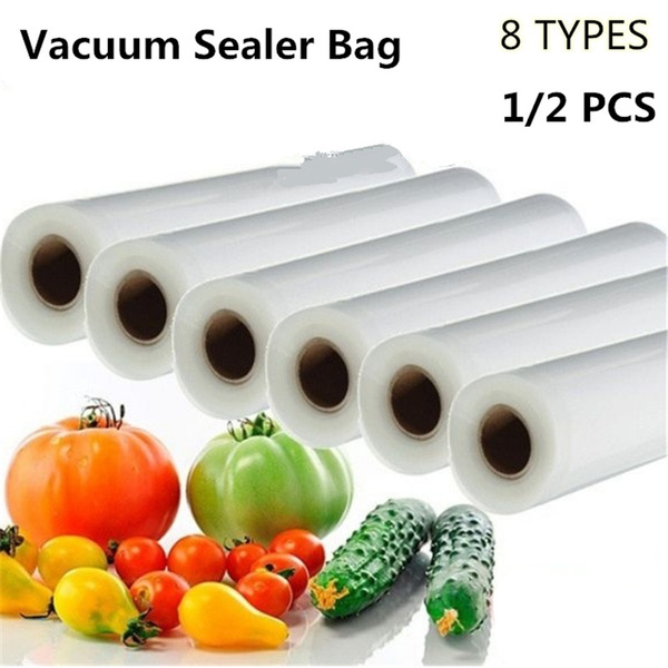 Kitchen Vacuum Sealer Bags Reusable Rolls Fresh-keeping Food