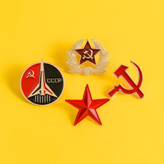 ussrbadge, cccppin, Star, Pins