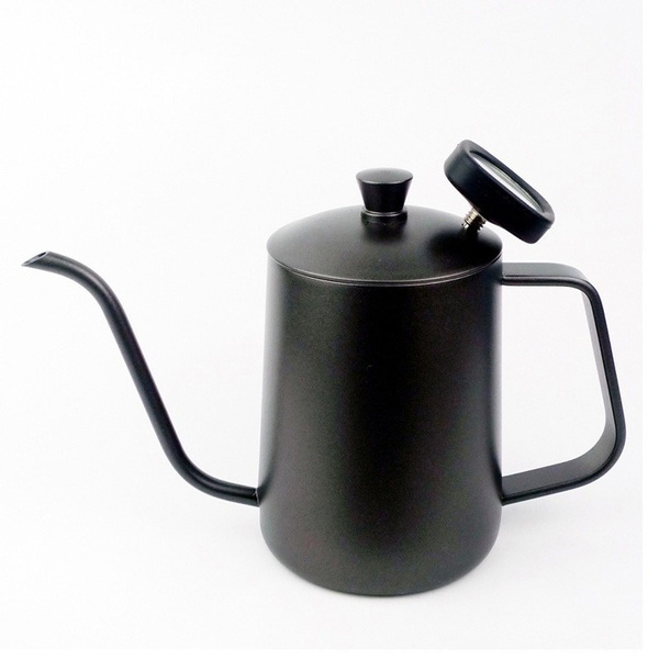 600ml Pour Over Kettle Coffee Maker Stainless Steel Gooseneck Drip Tea ...