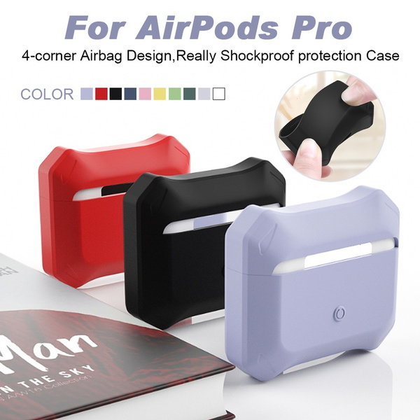 Soft TPU Earphone Case For Airpods Pro Wireless Bluetooth Charging Box  Protective Case For AirPods 3 Headphone Protection Cover