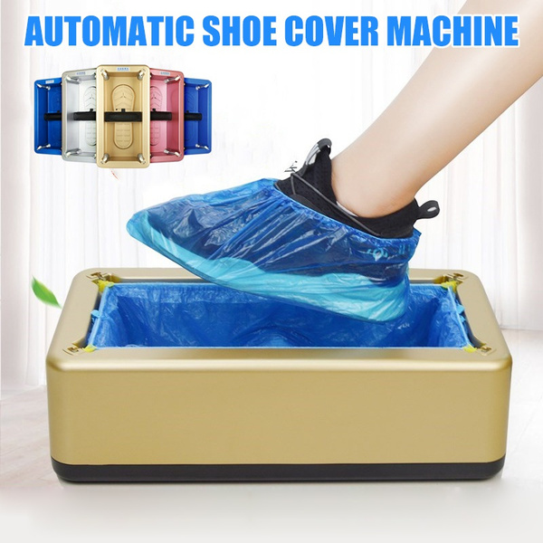 Automatic Shoe Cover Dispenser Disposable Shoe Covers Machine for Home  Office | Wish