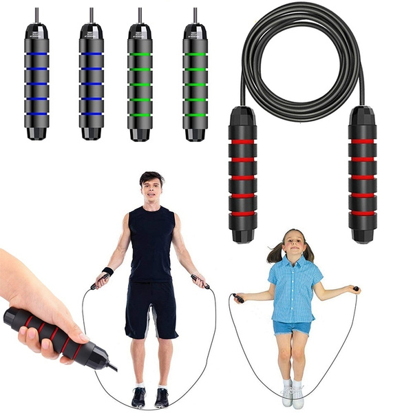 Skipping Rope Adjustable  Boxing Fitness Speed Jump Rope Adult Kids 