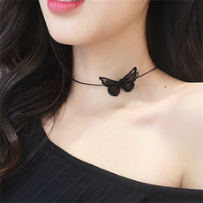 butterfly, Shorts, Necks, women necklace
