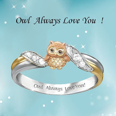 cute, DIAMOND, Love, Owl