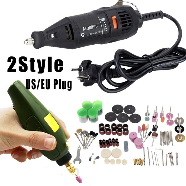 High Quality DREMEL Mini Grinder DIY Electric Hand Drill Machine with  Accessories Variable Speed Dremel-Rotary-Engrave-Grinder