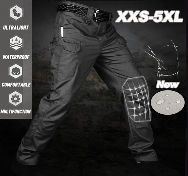 New Soldier Tactical Waterproof Pants Men Cargo Work Trousers Combat  Outdoor | eBay