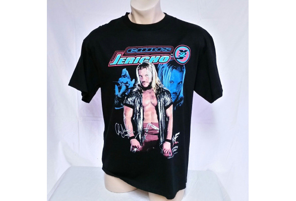 Vtg 2000 Chris Jericho Y2j T Shirt Wwf 