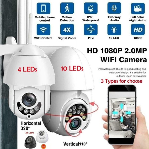 1080P HD CCTV IP Camera Waterproof Outdoor WiFi PTZ Security Wifi ...