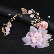 Flowers, headdress, Jewelry, Beauty