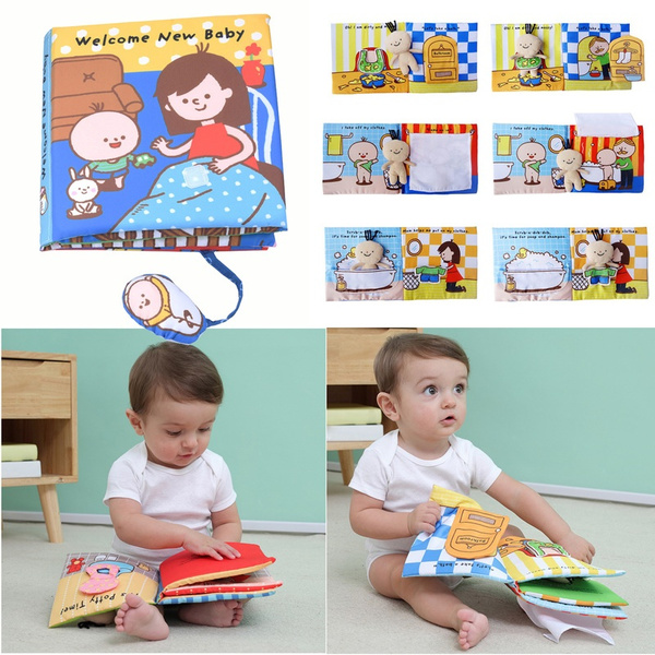 interactive learning baby quiet book