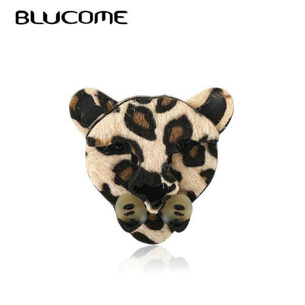 Leopard hot sale print brooch