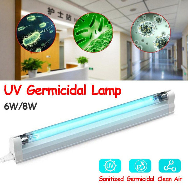 110V Ultraviolet Germicidal Tube Light UV Ozone Disinfection Lamp UVC Sterilizer 