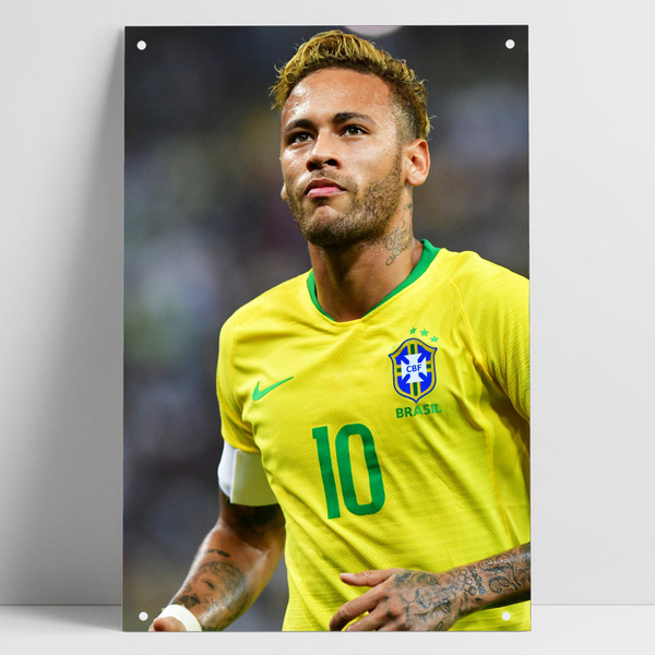 Neymar Jr 0075 Tin Sign Anime Poster Bar Pub Home Metal Wall Art Decor  Poster 20*30cm 30*40cm | Wish