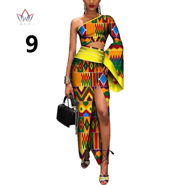 African print sexy outlet dresses