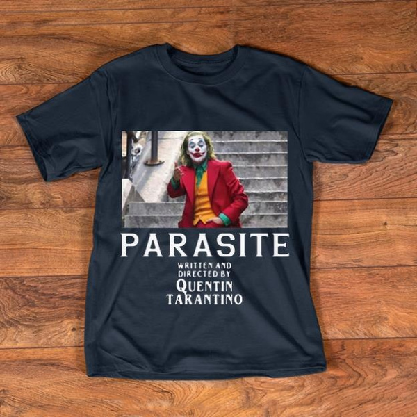 divorce guitar Insight Hot Joker Parasite Written And Directed By Quentin Tarantino shirt | Wish