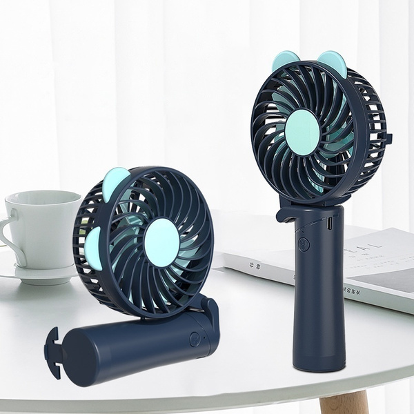 Reachargeable Foldable Hand-held Fans Cool Air USB Power Handheld ...