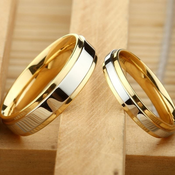 Simple band rings deals gold