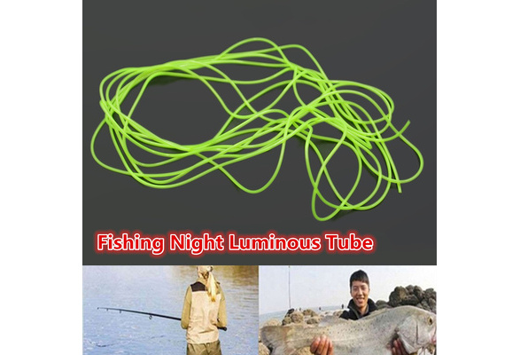 Green Soft Silicone Fishing Night Luminous Tube Fluorescent Deep