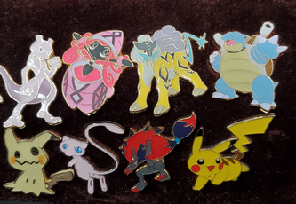 Toys & Hobbies, Pins & Brooches, Pokemon, Anime