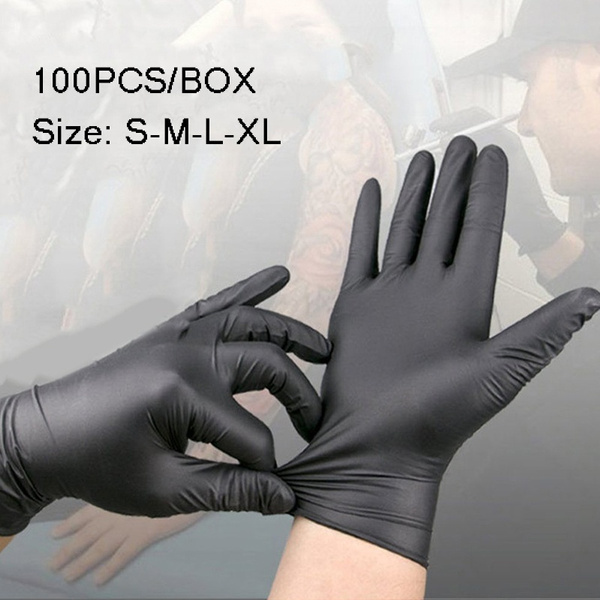 Jet Black Supply  35g Disposable Nitrile Gloves  TATSoul