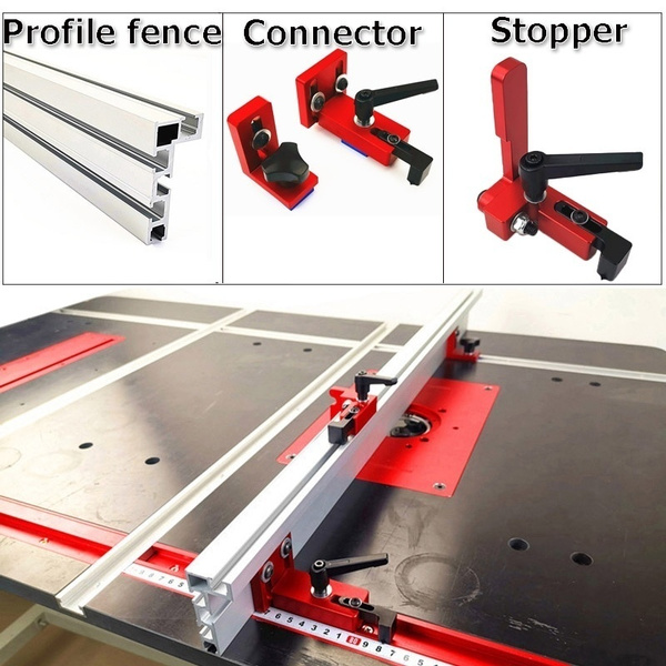 Diy Aluminum Alloy T Track Connector, Diy T Track Table Saw Fence