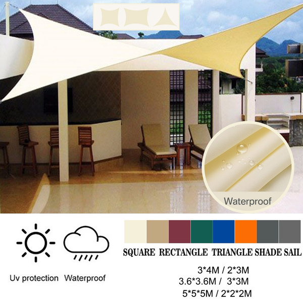 Uv Protection Waterproof Sun Shade Sail Car Cover Outdoor shade