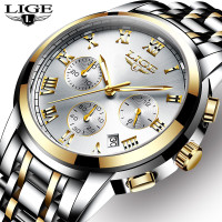 lige brand watches men watch luxury quartz watch business classy waterproof wristwatch