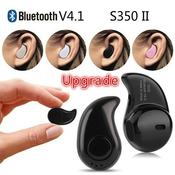 Mini Invisible Ultra Small Bluetooth 4.1 Stereo Earbud Headset with ...