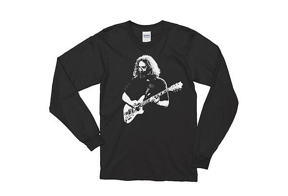 Grateful Dead _Jerry Garcia _ Tribute Long sleeve 100% Cotton T-shirt 
