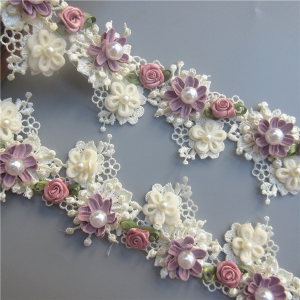 Rose store lace ribbon