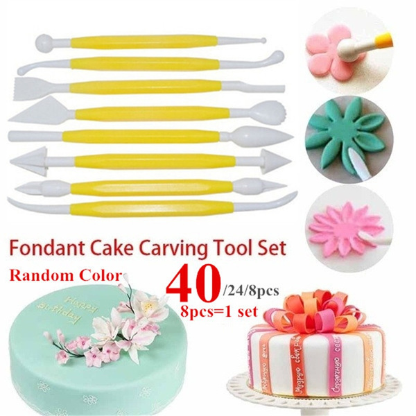 8 Pcs/set Sugar Craft Tools Fondant Cake Modelling 