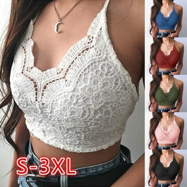 halter neck bralette top