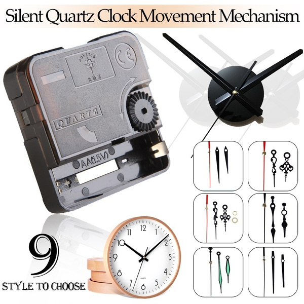 1 Set Quartz Clock Movement Mechanism DIY Kit Battery Powered Hand Tool Set 