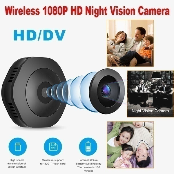 H6 1080P DV/WIFI Mini Hidden SPY Camera Motion Detection Video Cam Night Vision 
