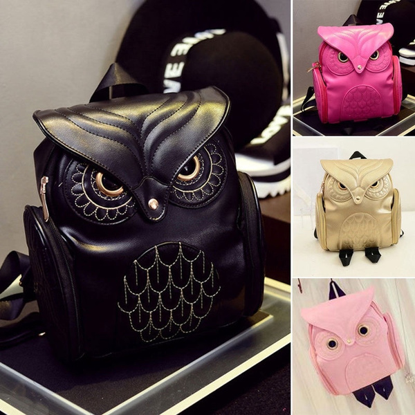 owl backpack purse