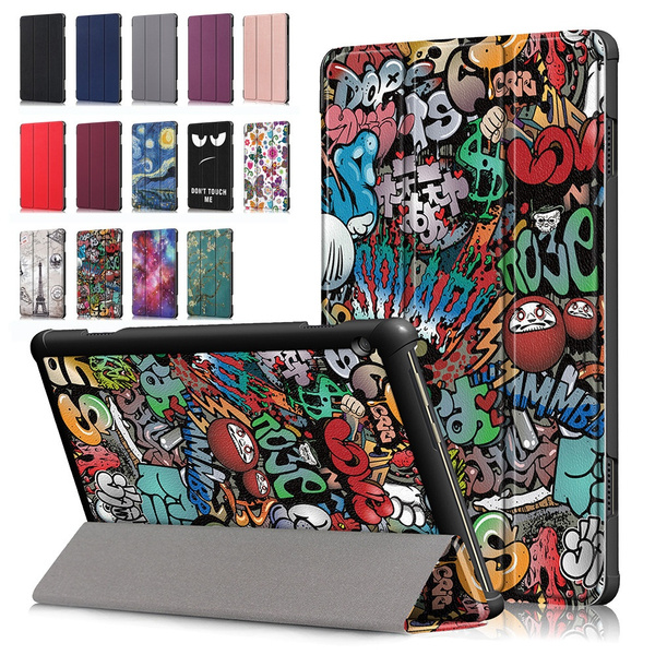 Cover For Lenovo Tab M10 Case Leather Funda TB-X505F TB-X505L TB-X505X  TB-X605L TB-X605F Slim Magnetic Folding Stand Shell